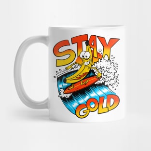 Stay Gold Banana (front print) Mug